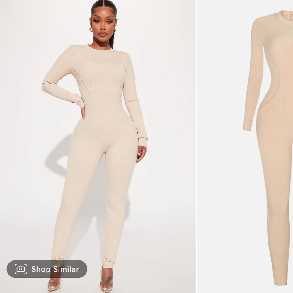 SNATCHED Jumpsuit - cream